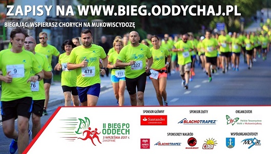 II Bieg po Oddech - z Justyną Kowalczyk dla chorych na mukowiscydozę