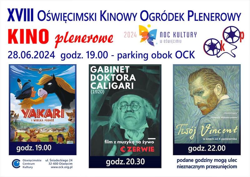 XVIII Oświęcimski Kinowy Ogródek Plenerowy - kino plenerowe