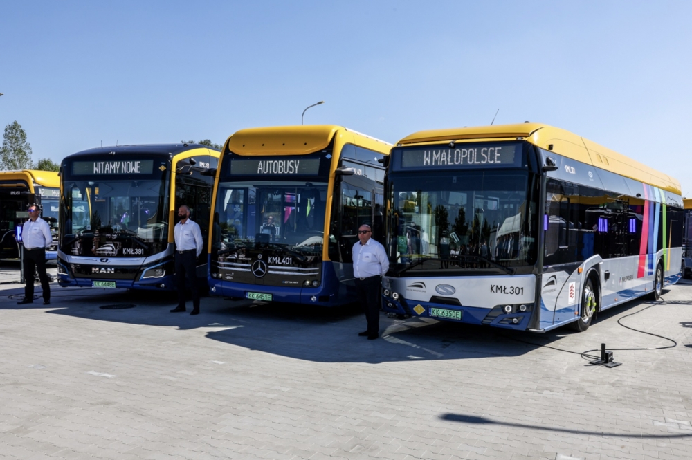 20 zeroemisyjnych autobusów wyjedzie na drogi Małopolski