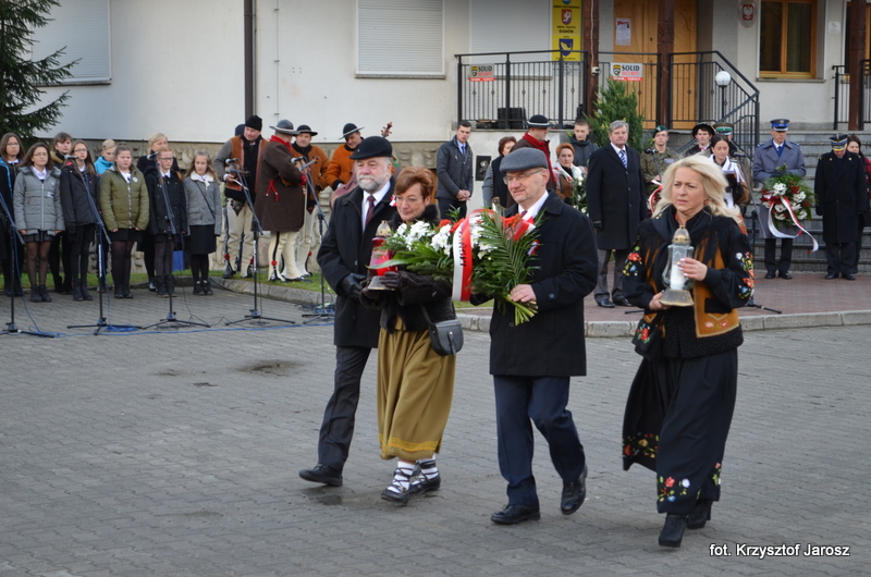 Powiatowe obchody Narodowego Święta Niepodległości w Białym Dunajcu