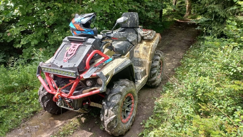 Policja i Straż Leśna skontrolowały quady i motocykle crossowe. Posypały się mandaty