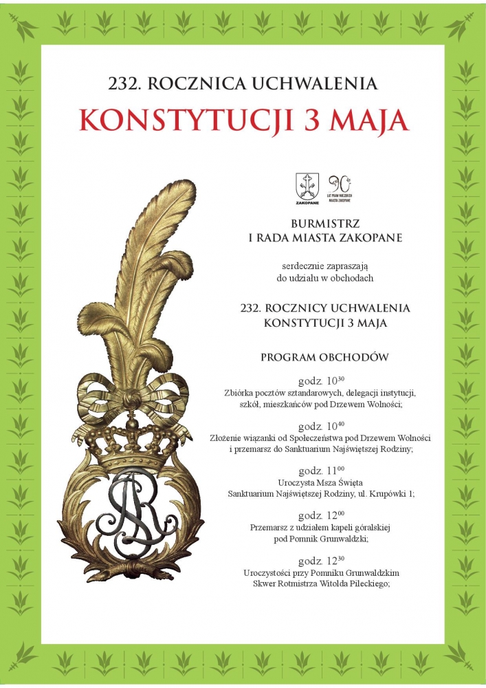3 Maja w Zakopanem