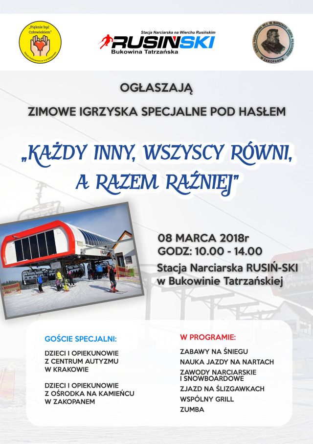 Zimowe Igrzyska Specjalne na Rusińskim Wierchu