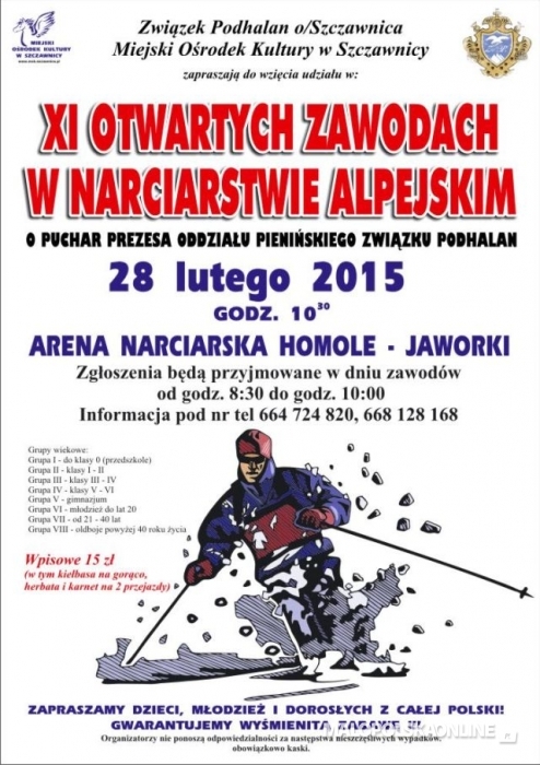XI Otwarte Zawody w Narciarstwie Alpejskim