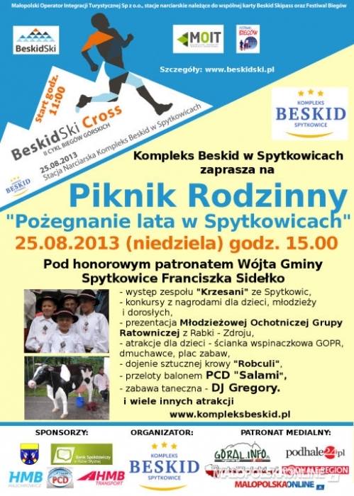 Finał Beskid Ski Cross i Piknik Rodzinny w Spytkowicach