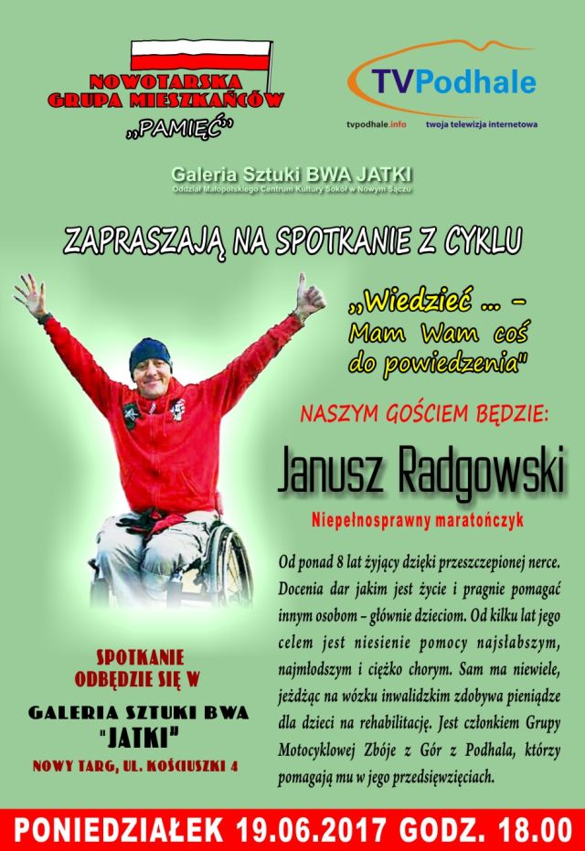 Spotkanie z Januszem Radgowskim 
