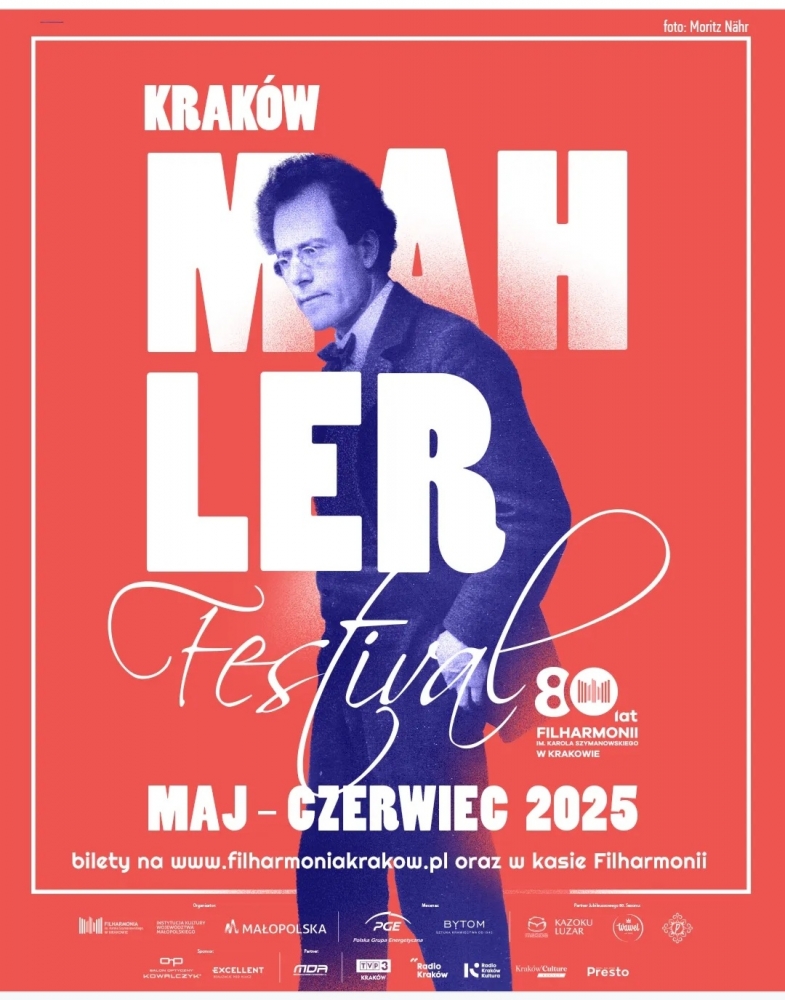 II edycja Gustav Mahler Festival w Filharmonii Krakowskiej