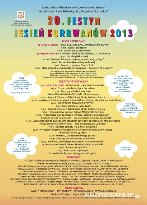 Najpiękniejsza jesień? Tylko na Kurdwanowie!