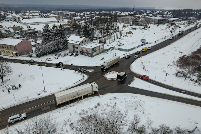 Zmiana organizacji ruchu na DK94 w Olkuszu. Kierowcy pojadą nowym odcinkiem