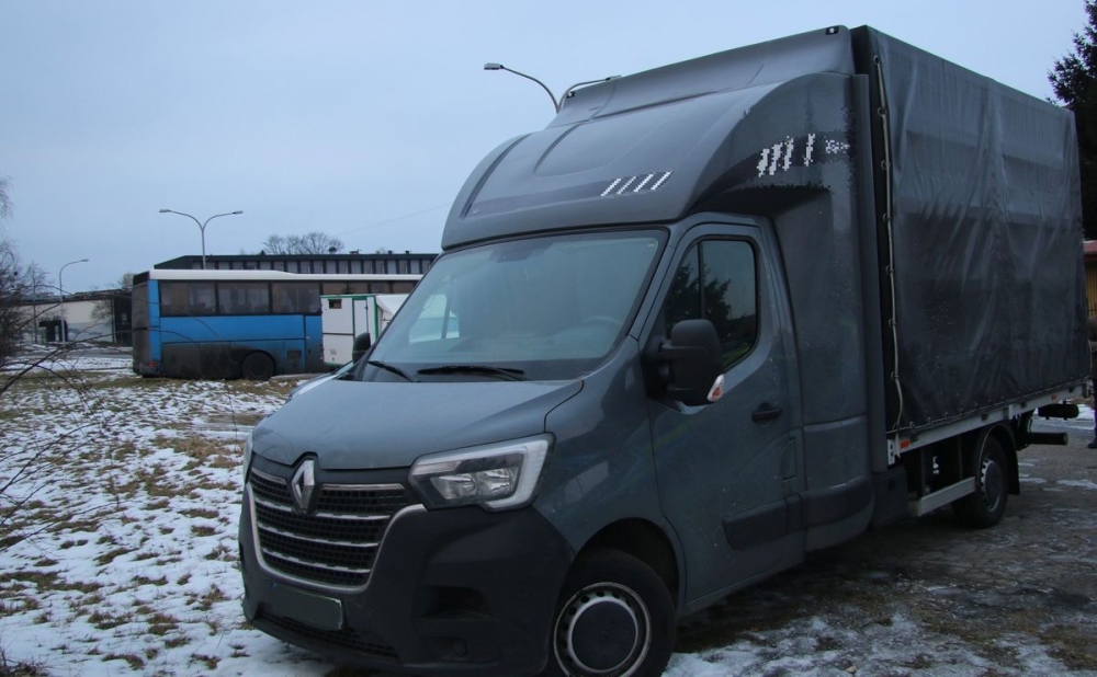 Policjanci odnaleźli skradziony samochód dostawczy