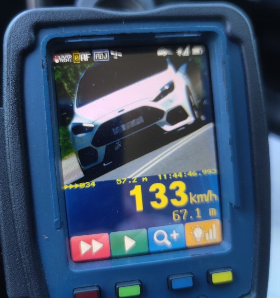 133 km/h w terenie zabudowanym