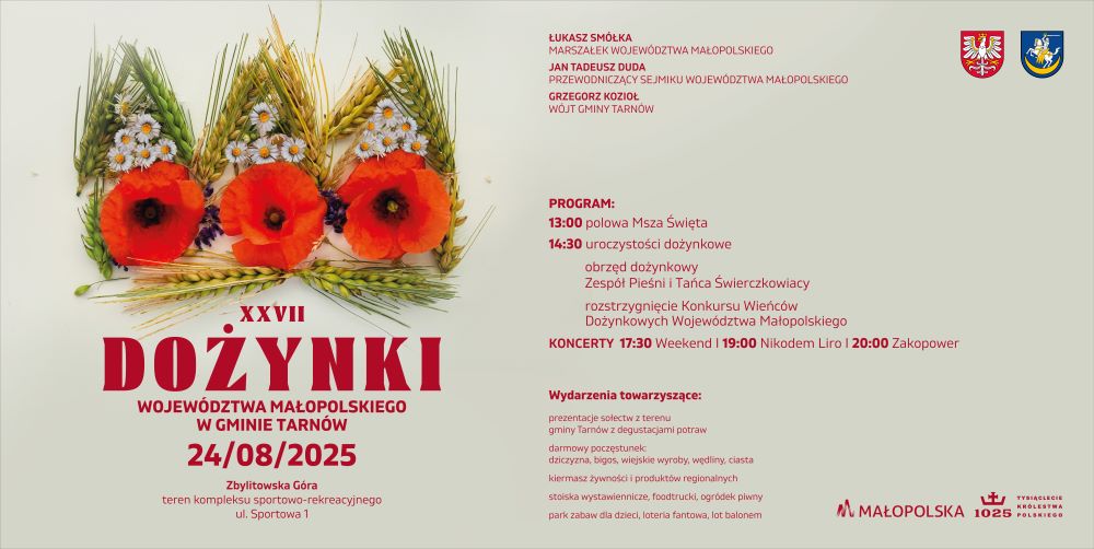 Przed nami tradycyjne małopolskie święto plonów