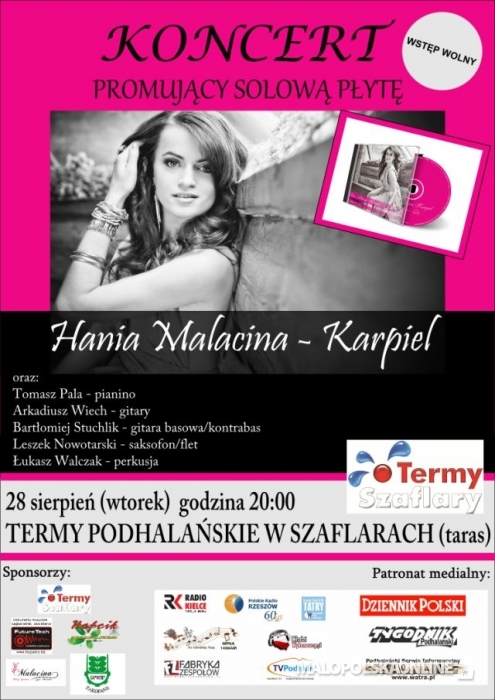 Koncert Hanny Malaciny-Karpiel (odwołany)