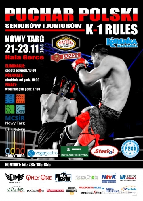 Puchar Polski K1 Rules rozegrany zostanie w Nowym Targu