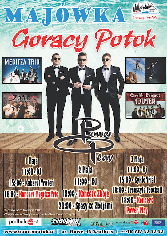 Majówka w Gorącym Potoku