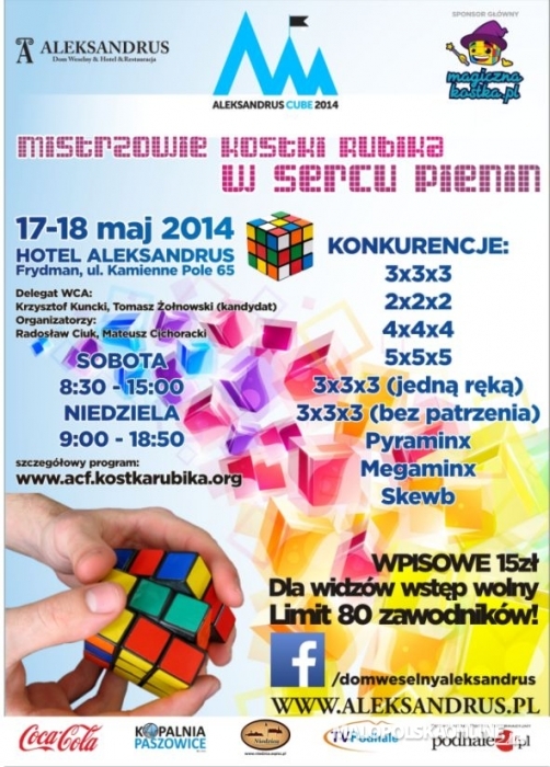Pojedynek mistrzów Kostki Rubika