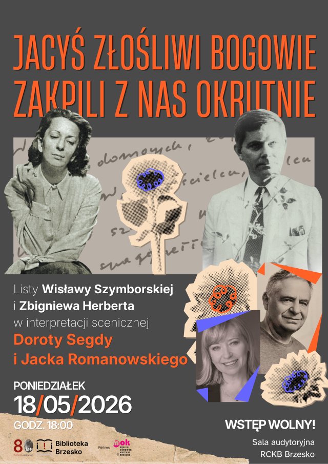 Przyjaźń Szymborskiej i Herberta ożyje na scenie