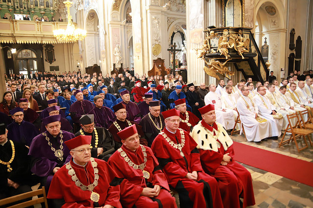 Inauguracja roku akademickiego Uniwersytetu Papieskiego Jana Pawła II w Krakowie