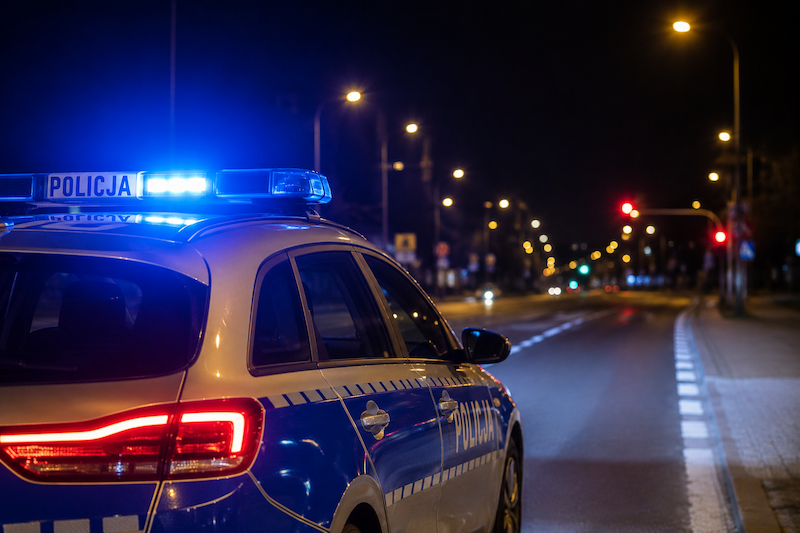 18-latek uciekał przed policją, dostał mandat na 9,5 tys. zł