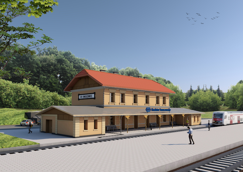 Przebudowa dworca kolejowego w Swoszowicach