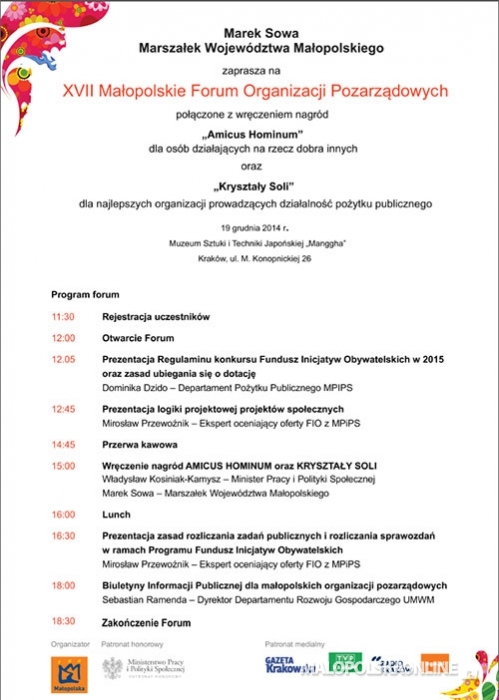 Gala Amicus Hominum i Kryształy Soli