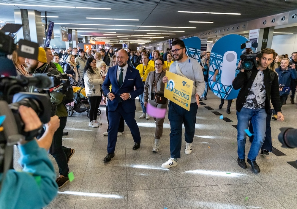 Jest rekord! 10 milionów pasażerów Kraków Airport