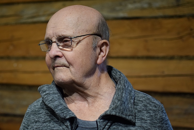 Rzeźba Antoniego Bolka z Skansenie Wsi Pogórzańskiej