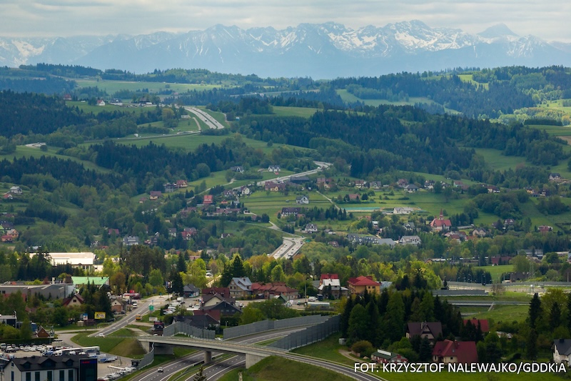 Nowa trasa między Rabką-Zdrojem a Chyżnem