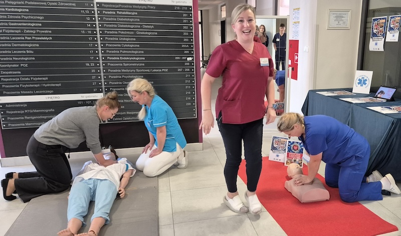 Bijąc rekord ratują życie (zdjęcia)