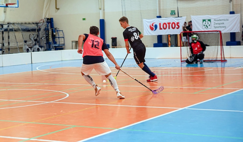 Drużyna AGH wygrała pierwsze w historii Akademickie Mistrzostwa Polski w unihokeju