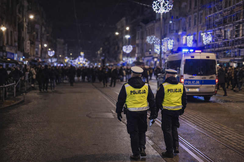 Sylwester i Nowy Rok w Małopolsce. Policja interweniowała setki razy