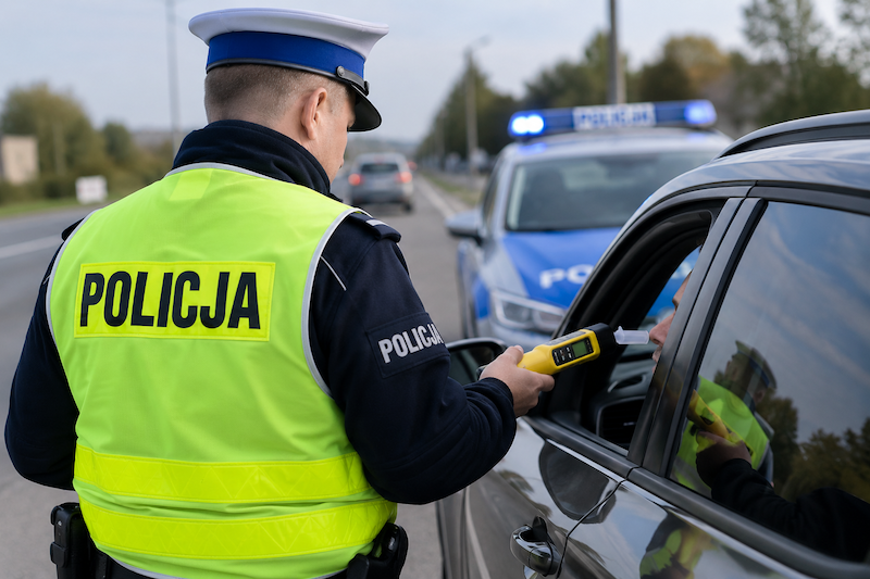 Pięciu pijanych kierowców zatrzymanych jednego dnia. Jeden z zakazem prowadzenia pojazdów