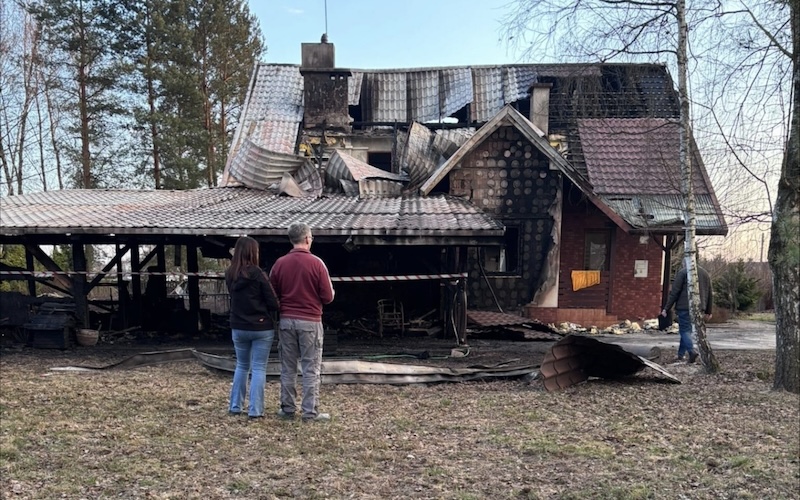 Pożar zabrał im dom. Trwa zbiórka na odbudowę