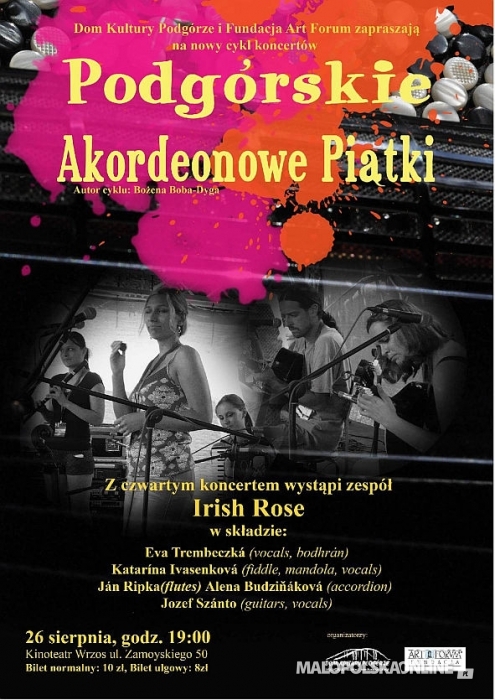 Koncert "Irish Rose" (26 sierpnia)