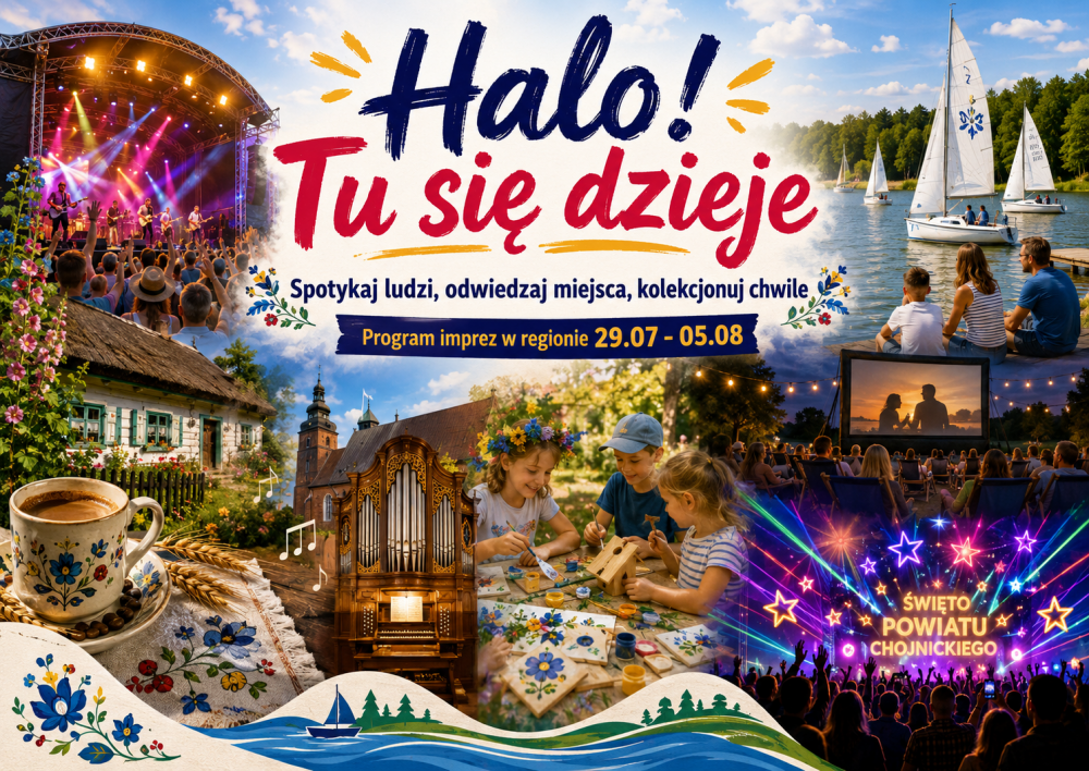 Halo! Tu się dzieje. Program imprez w regionie 29.07 - 05.08