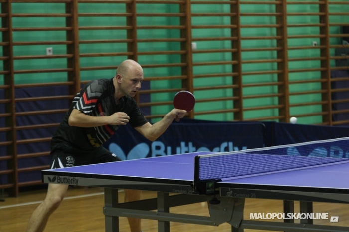 Tenis stołowy. Gorce Nowy Targ - Odra KGHM Metraco Roeben Miękinia 1:9 (zdjęcia)