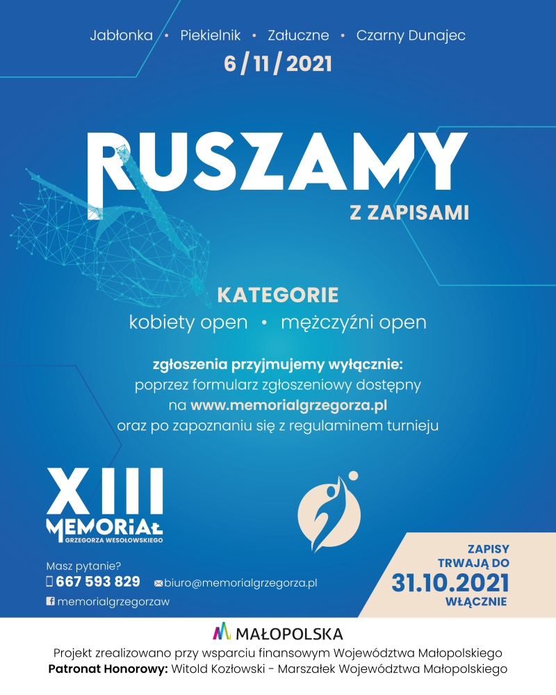 XIII Memoriał Grzegorza Wesołowskiego