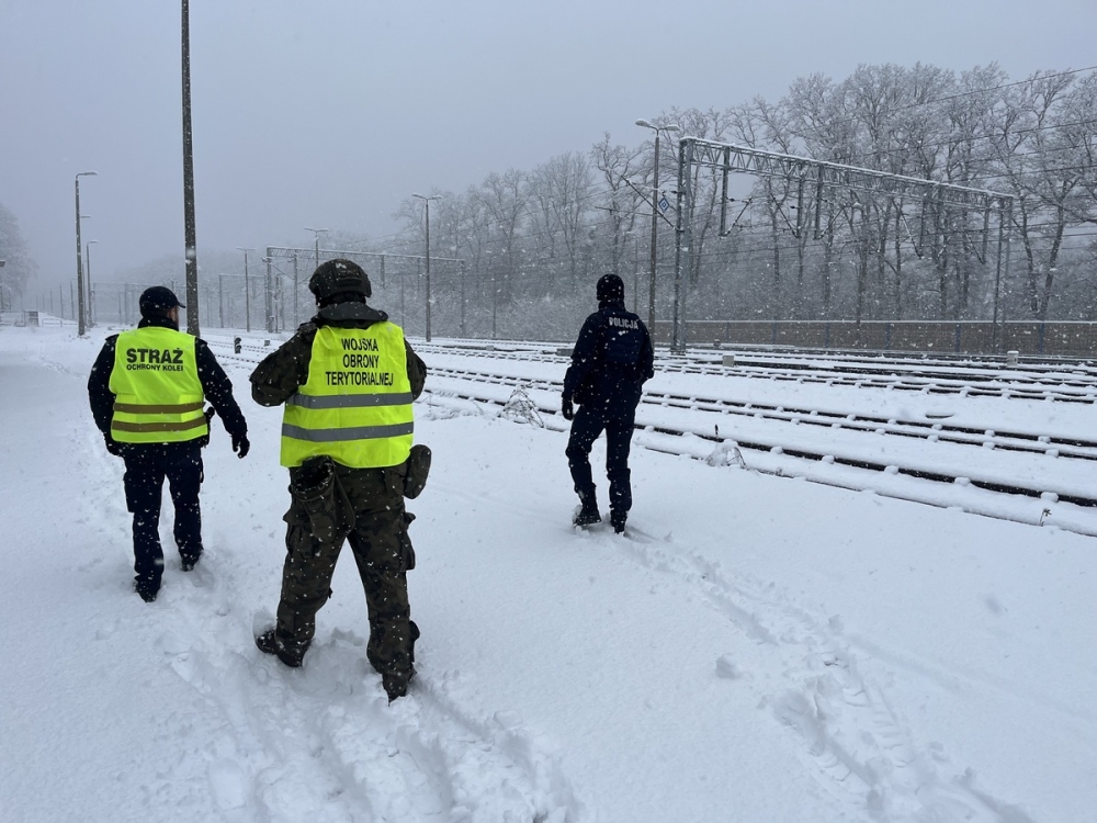 Wspólne patrole dbają o bezpieczeństwo infrastruktury kolejowej