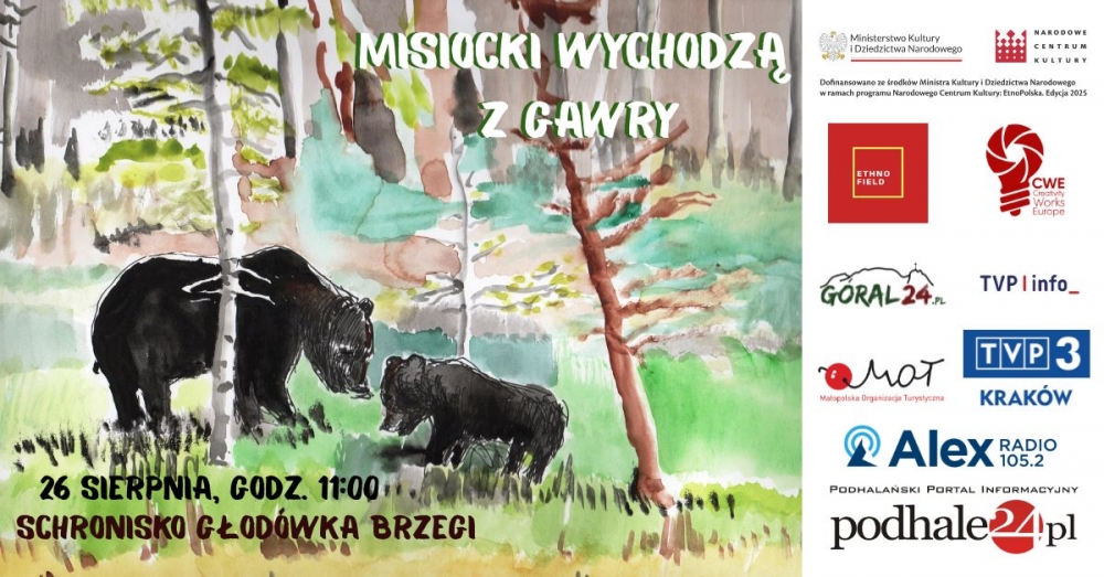 Misiocki wychodzą z gawry